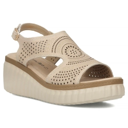 Leather sandals Filippo DS6819/25 BE beige