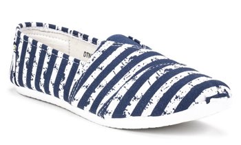 Tenisówki slip on McKey DTN819/19 NV granatowe