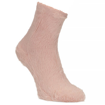 Dámské ponožky bledě růžová