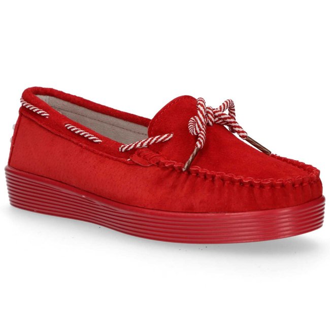 Červené kožené boty Filippo DP1200/20 RD