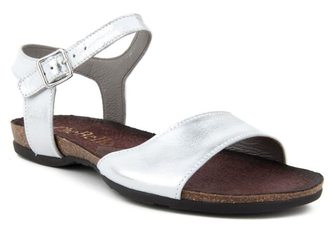 CheBello 2313-060-000-PSK-S62 Stříbrné sandály