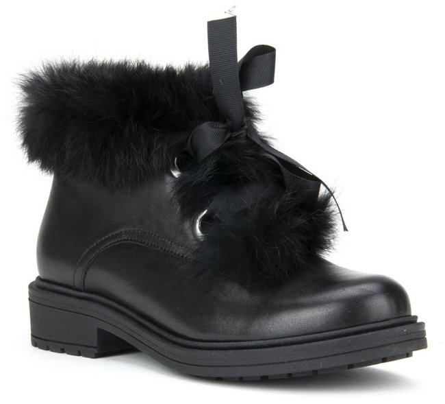 Kotníkové boty Filippo 1500 Black Rabbit