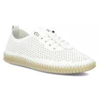 Leather shoes Filippo DP6140/24 WH white