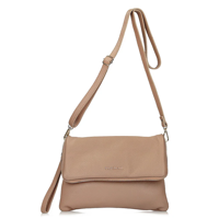Handbag Toscanio Leather Messenger Bag F55 beige