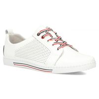 Leather shoes Filippo DP008/24 WH white