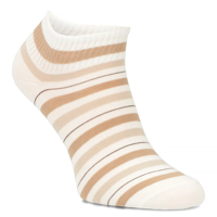 Women's Socks L604-1 beige stripes