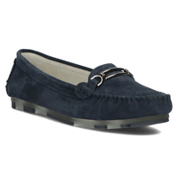 Leather loafers Filippo DP1202/24 NV navy blue