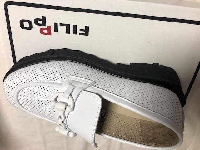 Leather shoes Filippo DP3910/22 WH white