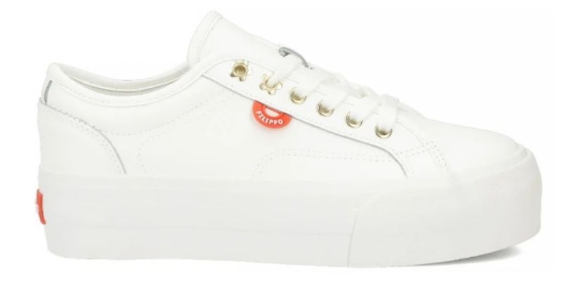 Leather sneakers Filippo DTN7851/26 WH white