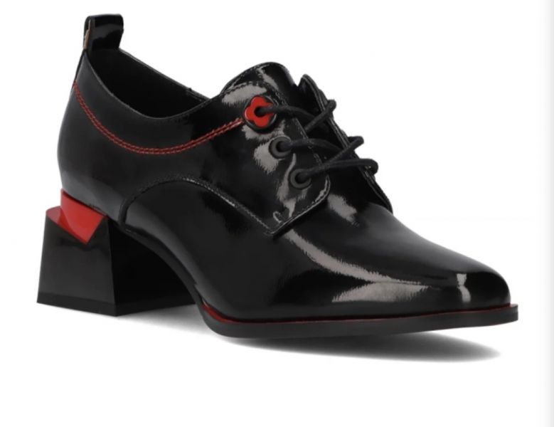 Leather shoes Filippo DP4841/24 BK black