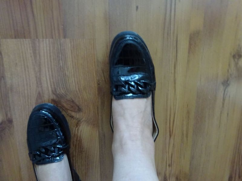 Leather shoes Filippo DP4128/24 BK black