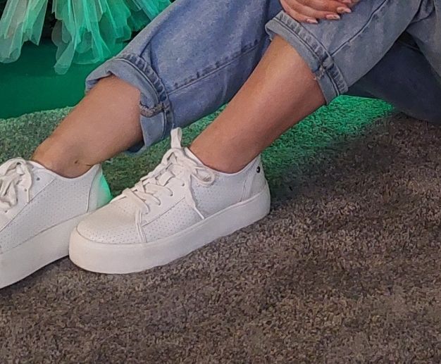 Leather sneakers Filippo DP6116/25 WH white