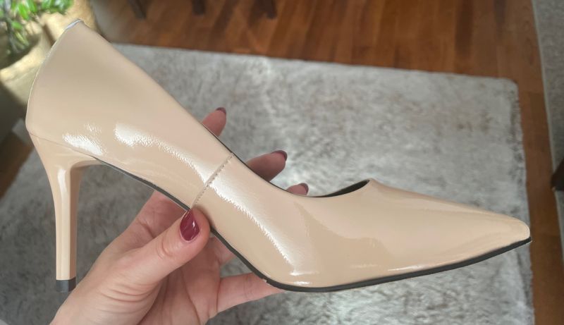 Leather pumps Filippo DP4439/23 BE beige