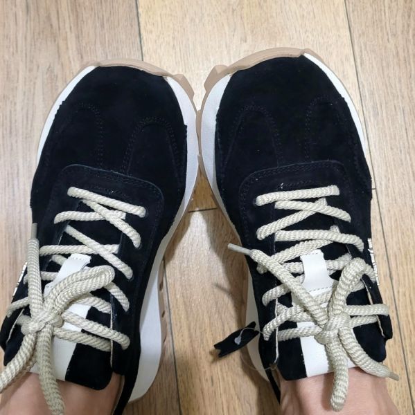 Leather sneakers Filippo DP7498/26 BK black