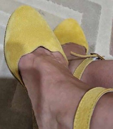 Leather sandals Filippo DS1394/20 YL yellow