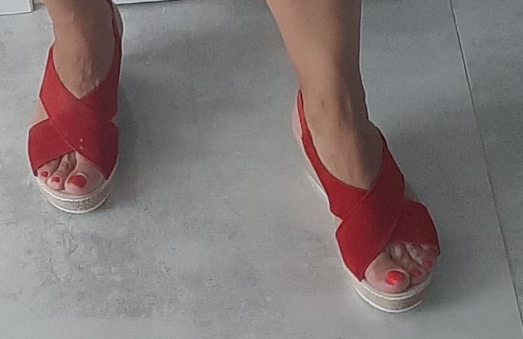 Sandals Filippo DS1331/20 RD red