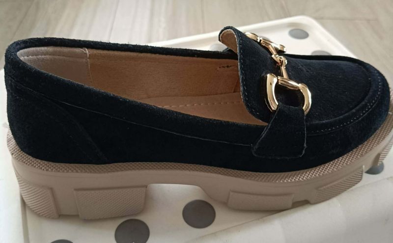 Leather shoes Filippo DP6100/24 BK black