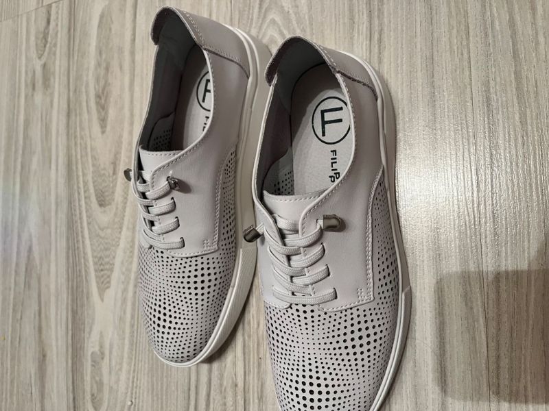 Leather shoes Filippo DP4405/24 WH white