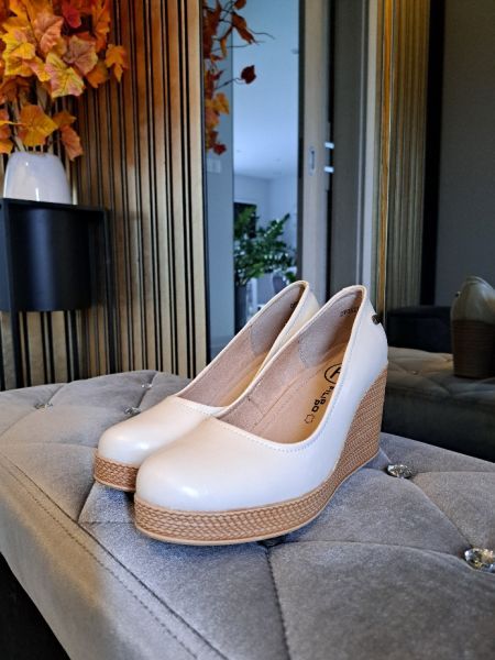 Leather shoes Filippo DP3521/24 BE beige