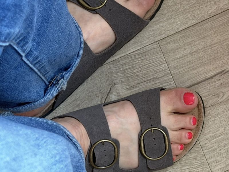 Leather flip-flops Filippo DK7061/26 TP taupe