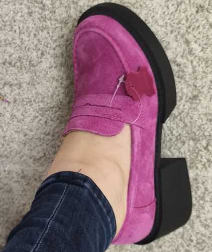 Leather shoes Filippo DP4685/23 FH pink