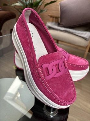 Leather shoes Filippo DP6132/24 FH pink