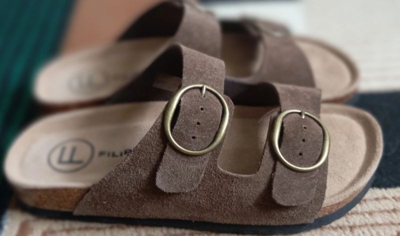 Leather flip-flops Filippo DK7061/26 D BR brown