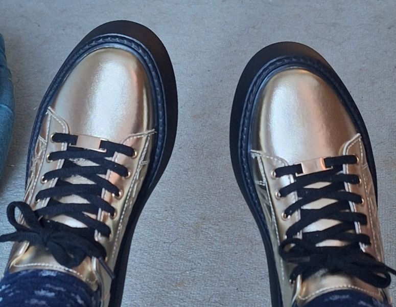 Leather sneakers Filippo DP6119/25 GO gold