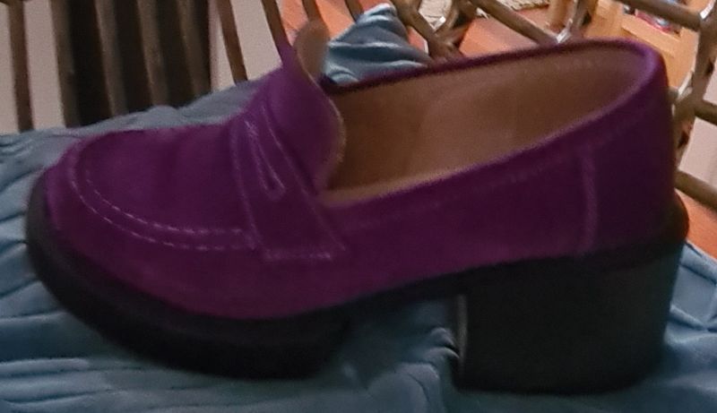 Leather shoes Filippo DP4685/23 VI purple