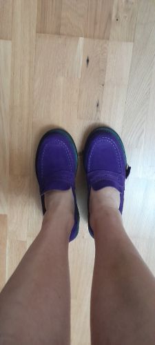 Leather shoes Filippo DP4685/23 VI purple