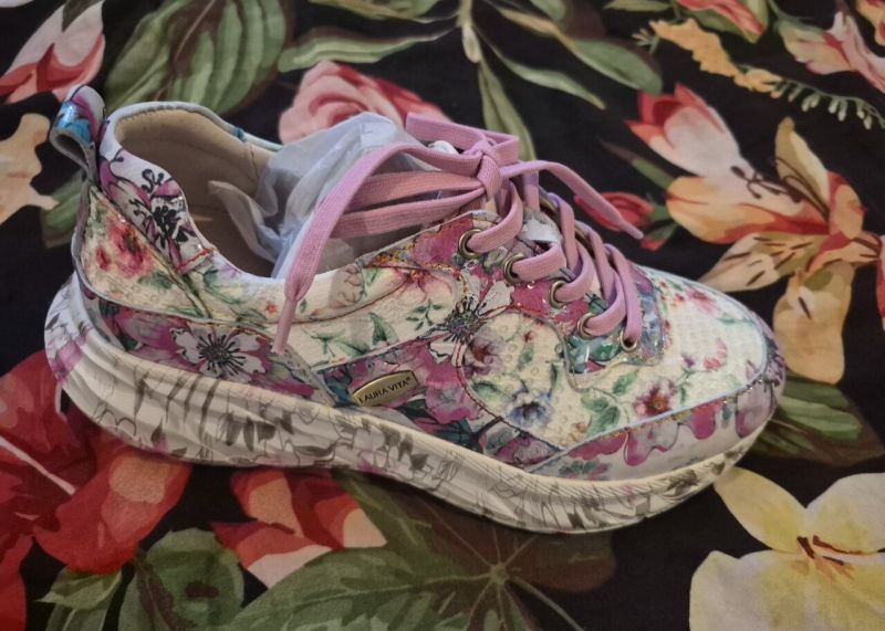 Leather sneakers Laura Vita sofiao 07 pink