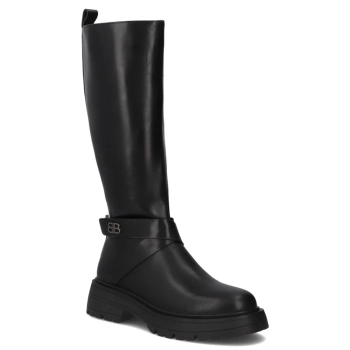 Leather boots Filippo DKZ7325/25 BK black