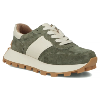 Leather sneakers Filippo DP7112/25 KH khaki