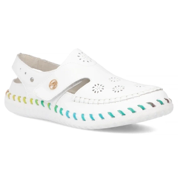 Leather shoes Artiker 54C1504 white