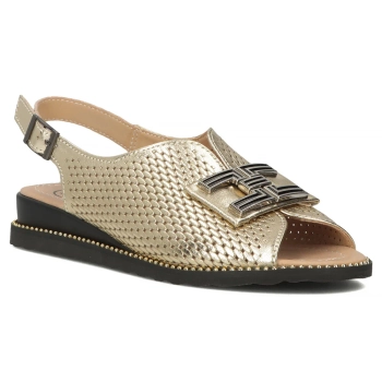 Leather sandals Filippo DS6032/25 GO gold