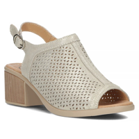 Leather sandals Filippo DS4475/24 GO gold