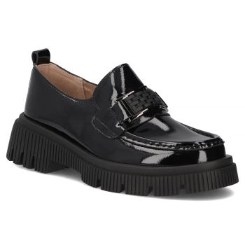 Leather shoes Filippo DP7172/25 BK black