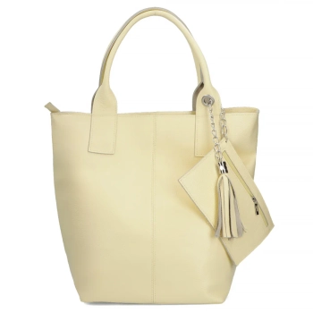 Yellow handbag Toscanio 1101