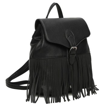 Black shoulderbag festival pack