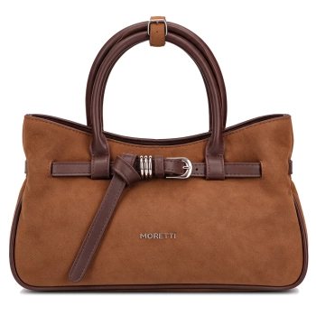Brown handbag Moretti