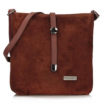 Leather handbag Toscanio  A88 brown