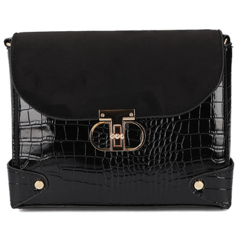 Black shoulderbag croco chick