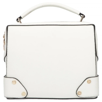 White handbag rivet