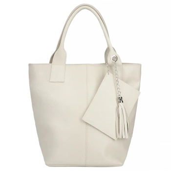 Cream handbag Toscanio 1101