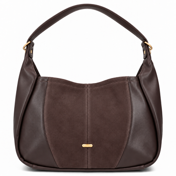 Dark brown handbag Etta