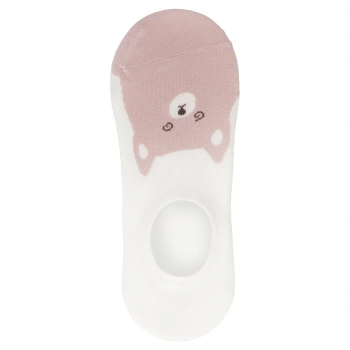 Women's Socks WS664 pink bear