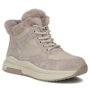 Leather ankle boots Filippo DBT7240/25 BE beige