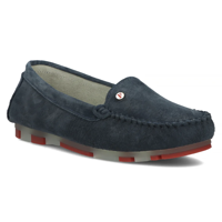 Leather loafers Filippo DP2037/25 NV RD navy