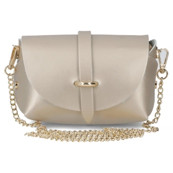 Handbag Toscanio Leather A32 gold