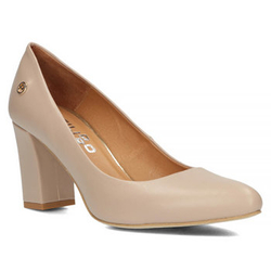 Leather pumps Filippo Premium 2031 beige
